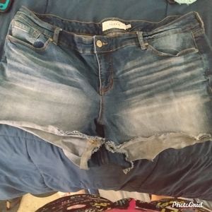 Torrid Jean shorts